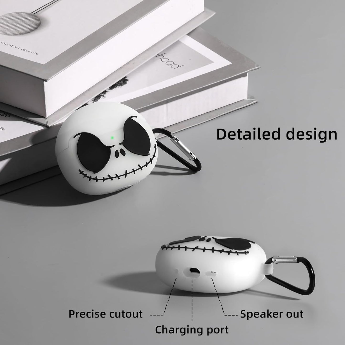 Glow in the Dark Case for Apple Airpods Pro 3 with Cleaner Kit