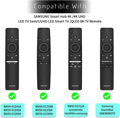 Samsung Smart TV Remote Case - BN59 Series, Silicone Holder with Thicken Layer, Shockproof, Blue