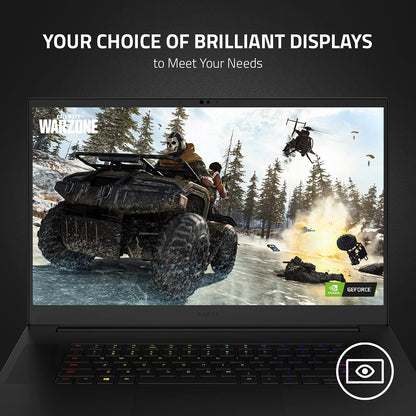 Razer Blade Pro 17 Gaming Laptop 2021: Intel Core I7-11800H 8-Core, NVIDIA Geforce RTX 3080, 17.3" FHD 360Hz, 32GB RAM, 1TB SSD - Chroma RGB - Thunderbolt 3 - SD Card Reader
