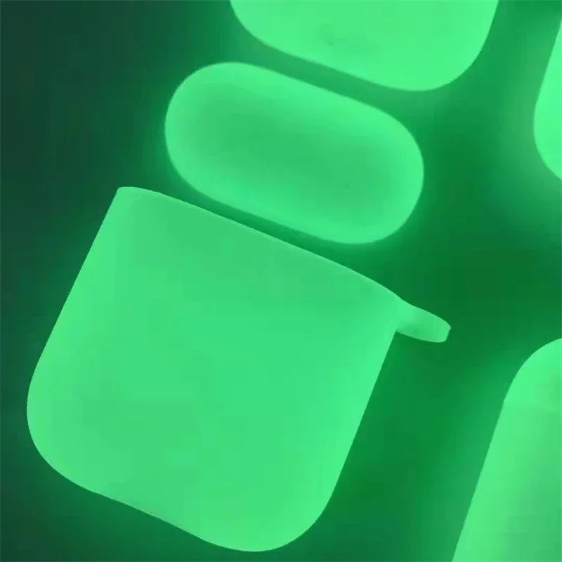 Night Light Luminous Silicone Soft Earphone Case for Apple Airpods 4 3 1 Pro 2 Air Pods Pro2 Pro3 3Rd Generation Headphone Cover