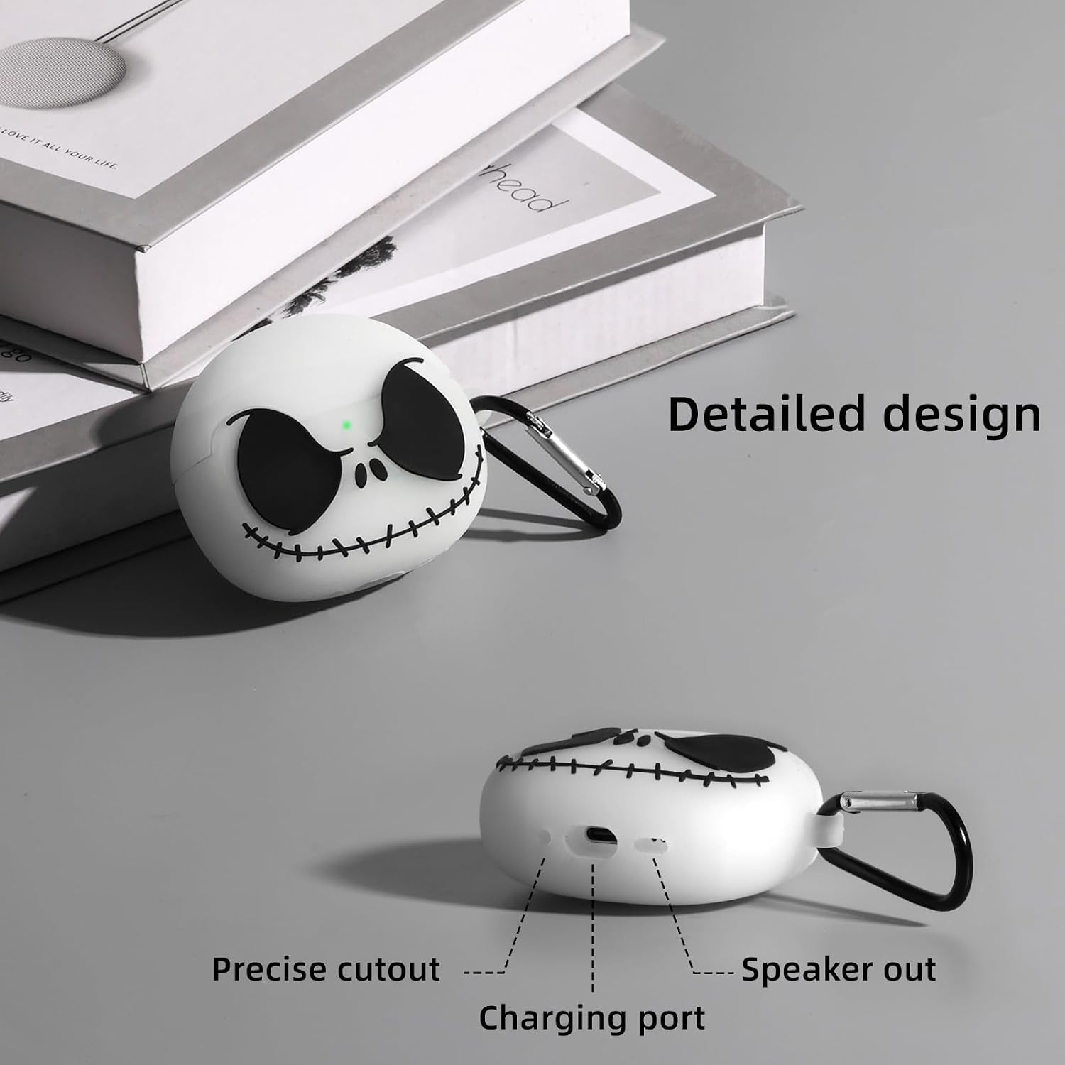 Glow in the Dark Case for Apple Airpods Pro 3 with Cleaner Kit