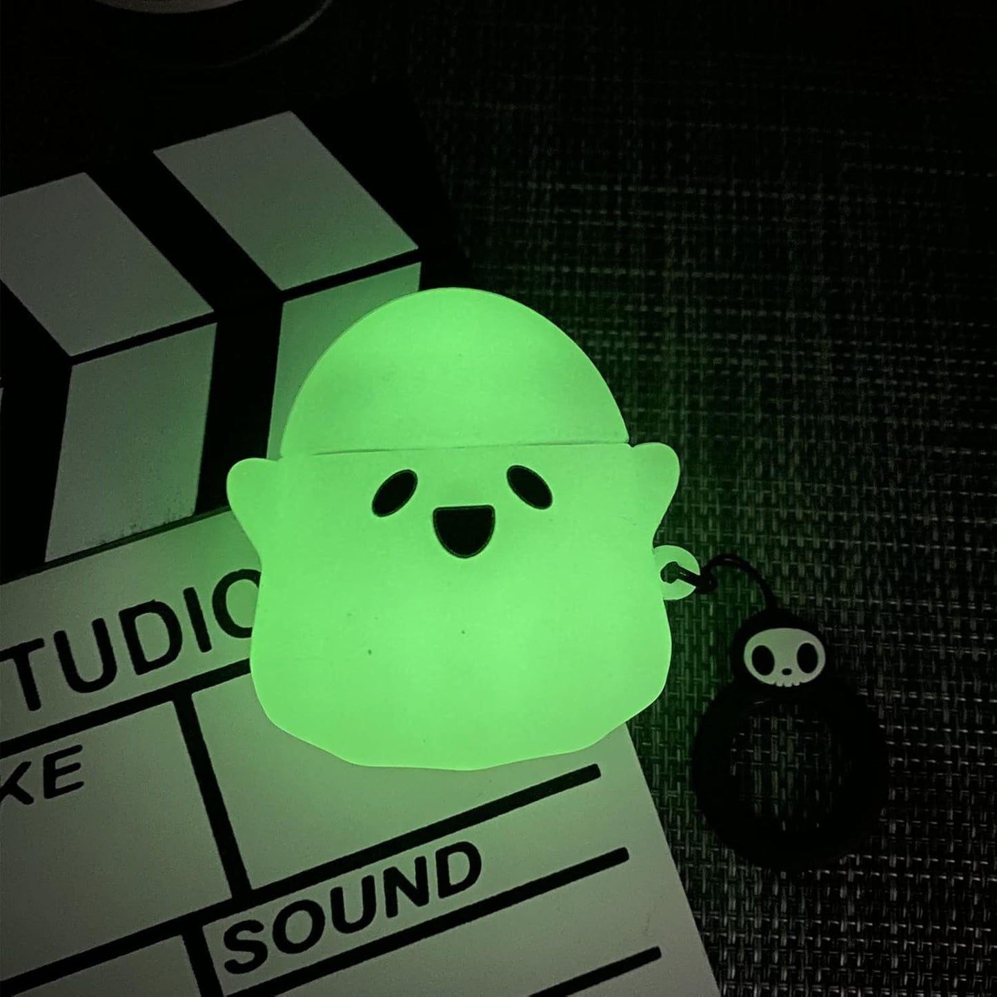 Compatible with Airpods 2/1 Case Cover Cute, Glow in the Dark
