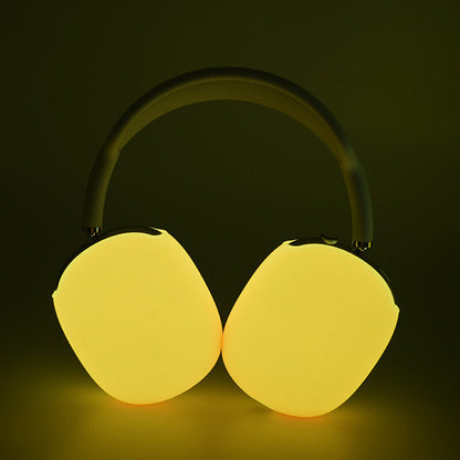 For Airpods Max Luminous Shockproof Silicone Headphone Case Replaceable Cover