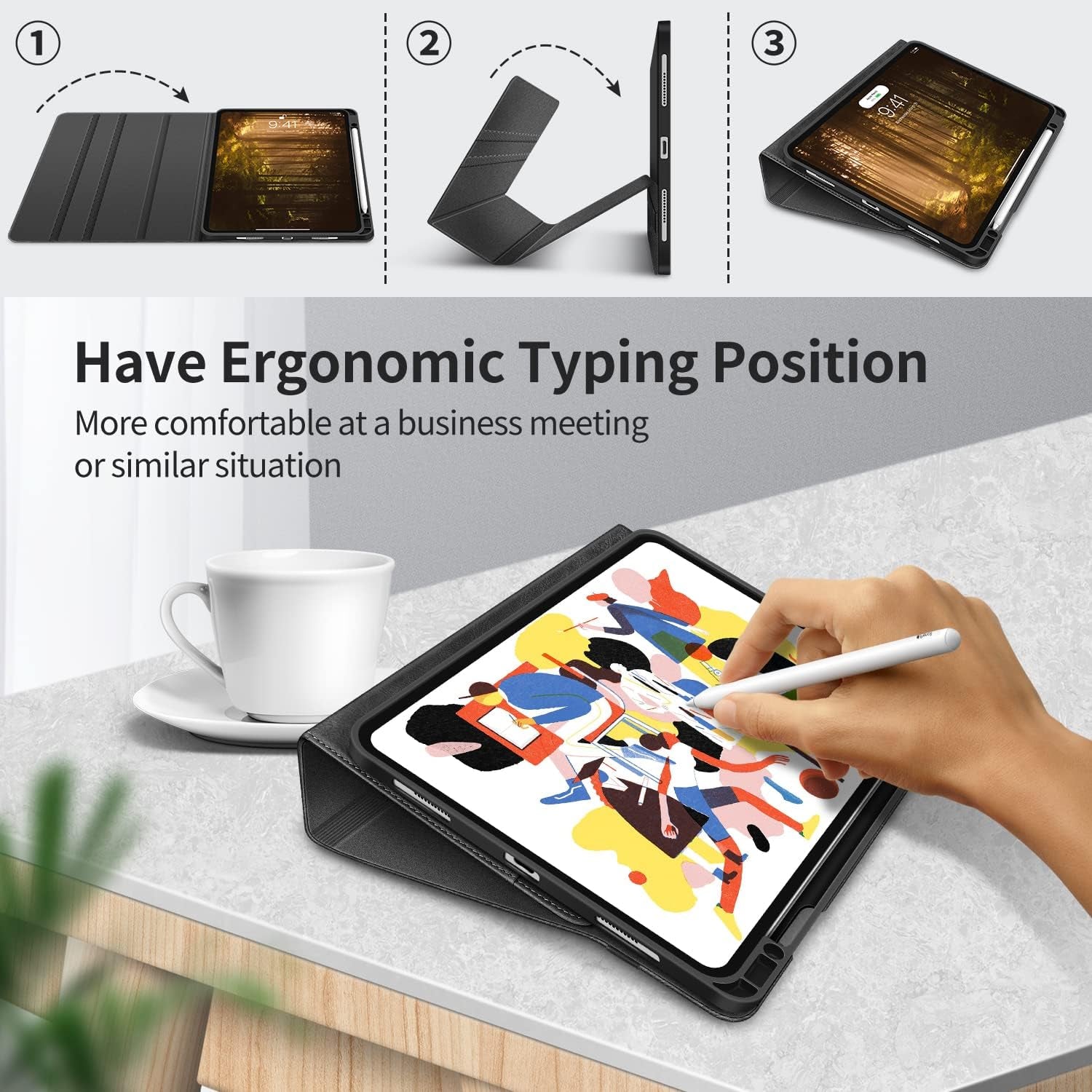 Case for Ipad Pro 12.9 2022 6Th/5Th/4Th/3Rd Generation