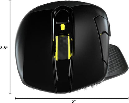 Corsair Dark CORE RGB PRO Wireless/Wired FPS MOBA PC Gaming Mouse – Black