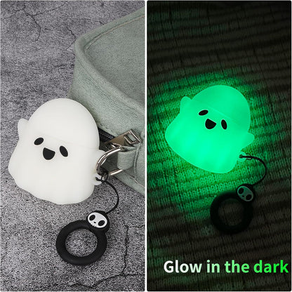 Compatible with Airpods 2/1 Case Cover Cute, Glow in the Dark