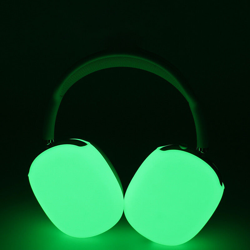 For Airpods Max Luminous Shockproof Silicone Headphone Case Replaceable Cover