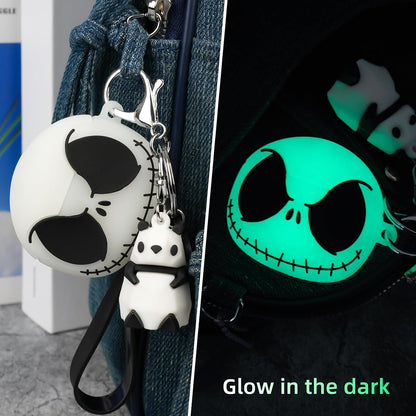 Glow in the Dark Airpods 4 Case with Cleaner Kit&Cute Panda Keychain