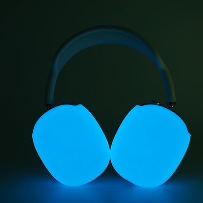 For Airpods Max Luminous Shockproof Silicone Headphone Case Replaceable Cover