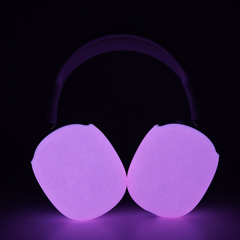 For Airpods Max Luminous Shockproof Silicone Headphone Case Replaceable Cover