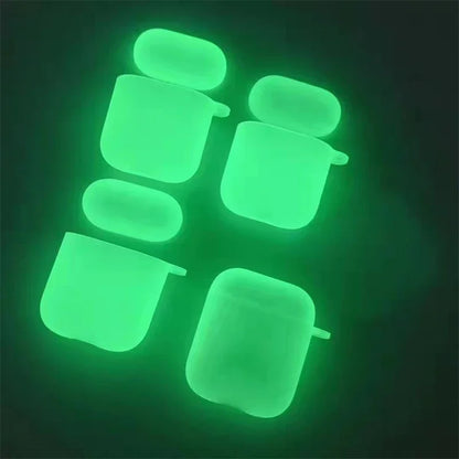 Night Light Luminous Silicone Soft Earphone Case for Apple Airpods 4 3 1 Pro 2 Air Pods Pro2 Pro3 3Rd Generation Headphone Cover