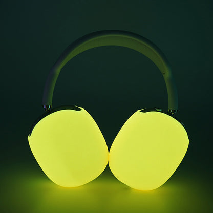 For Airpods Max Luminous Shockproof Silicone Headphone Case Replaceable Cover
